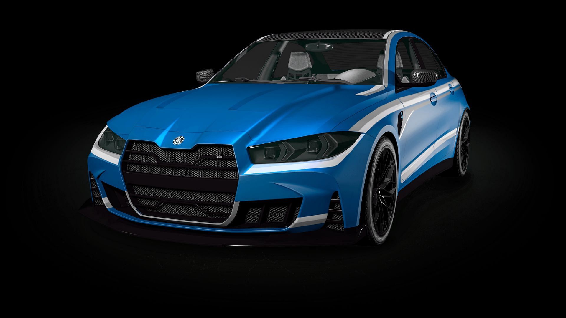 Ubermacht Sentinel GTS seems to be based on the BMW M3 G80 (Image via Rockstar Games)